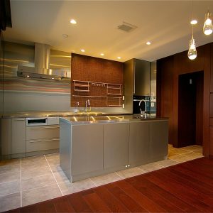 RCと木造の3階建て住宅・世田谷区